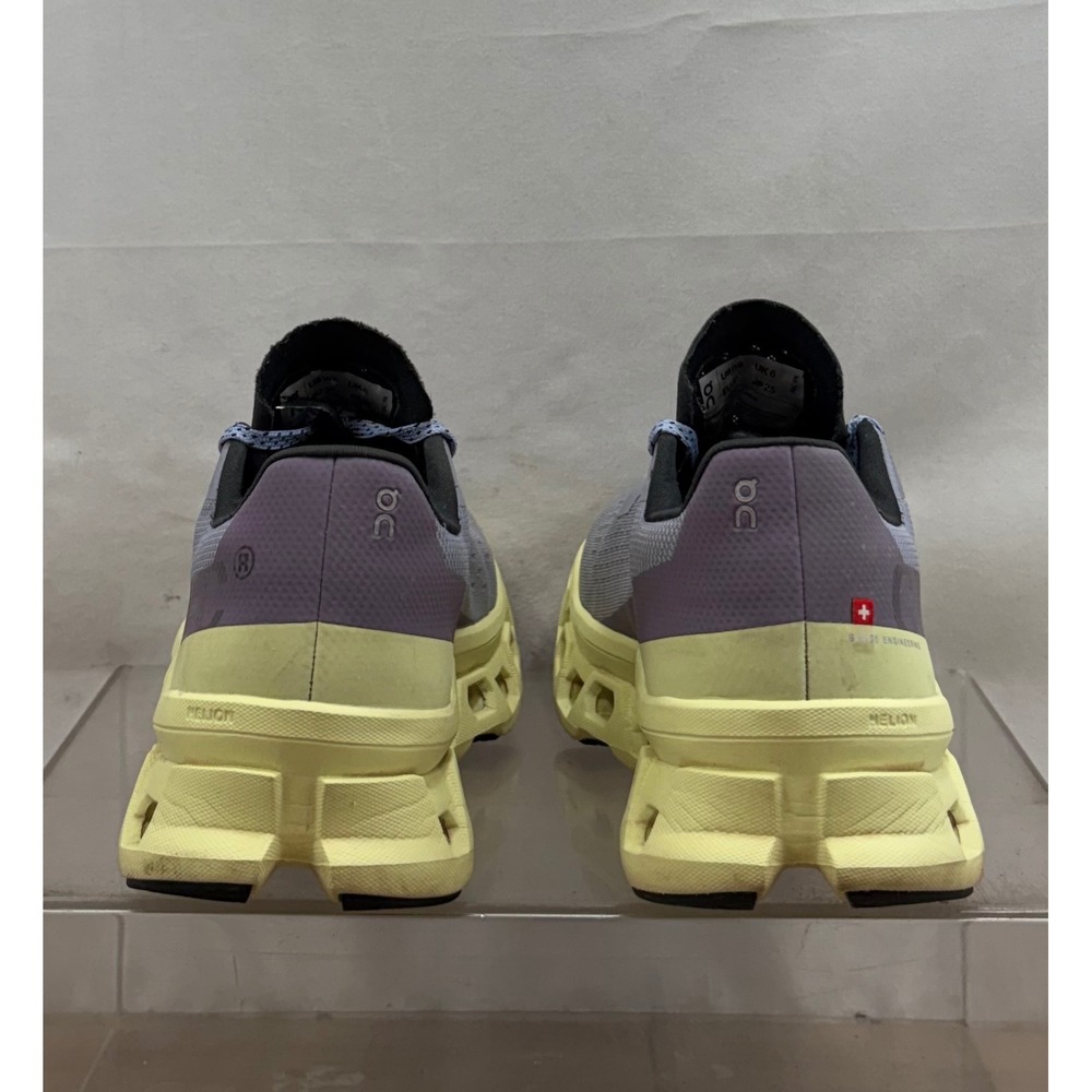 Once We Were Warriors Gray and Yellow Athletic Shoes - Picture 4 of 10